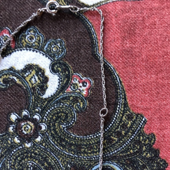 He Loves me cut Crystal necklace with shell - Picture 5 of 5